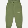 Teen Off-White Shorts | Boys Bookish Diag Joggers In Green