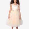 Teen iAMe Dresses | Iame - Girls Tulle Dress In Cream | Childsplay Clothing