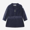 Baby Moncler Enfant Dresses | Moncler Enfant - Baby Girls Velour Dress | Childsplay Clothing