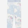 Girls Stella McCartney Kids Leggings | Girls Unicorn Leggings In Blue