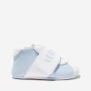 Girls Versace Sneakers | Baby Leather Pre Walker Trainers In Blue