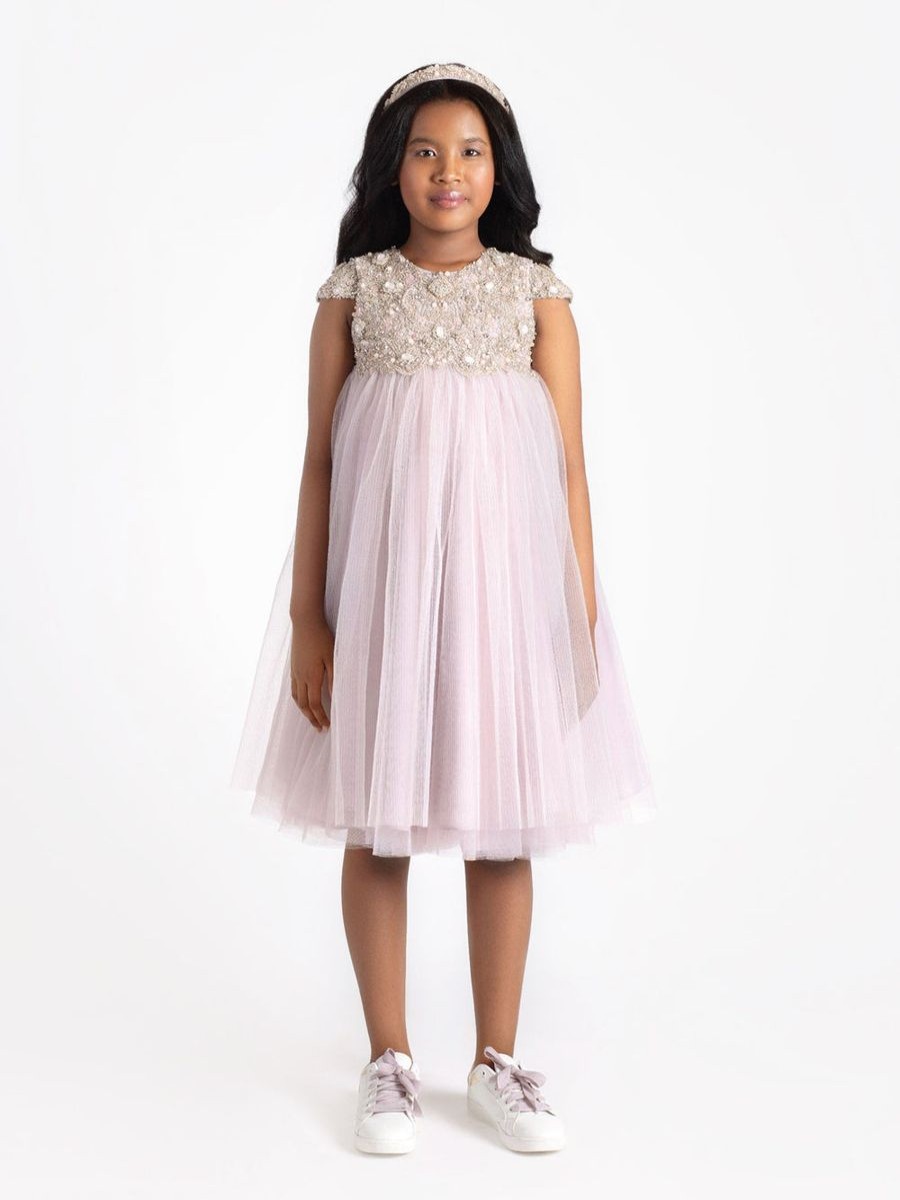 Teen Maison Ava Dresses | Girls Sophia Dress In Blush