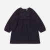 Teen Chloé Dresses | Girls Embroidered Milano Dress In Navy