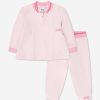 Girls BOSS Tracksuits | Baby Girls Logo Tracksuit In Pink