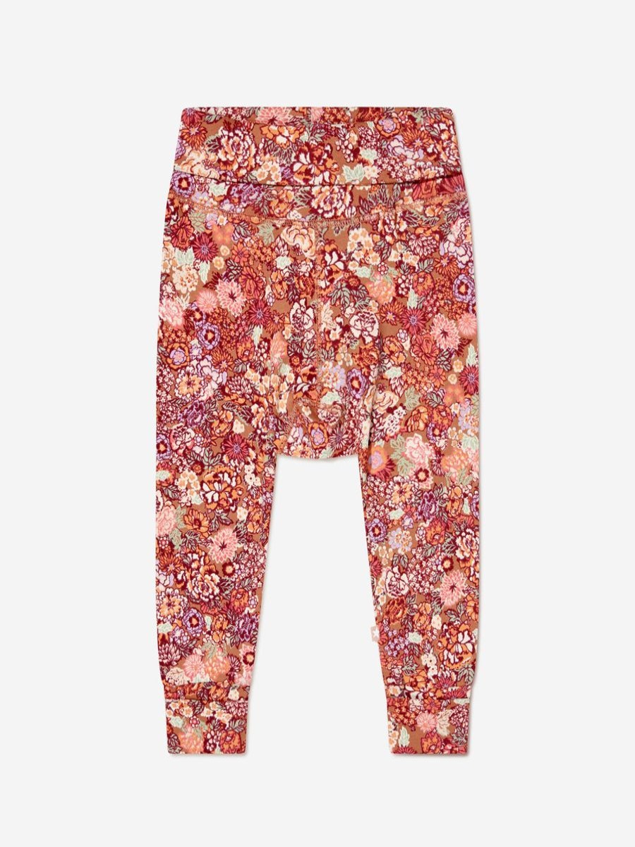 Baby Molo Sweatpants | Molo - Baby Girls Organic Cotton Floral Joggers | Childsplay Clothing