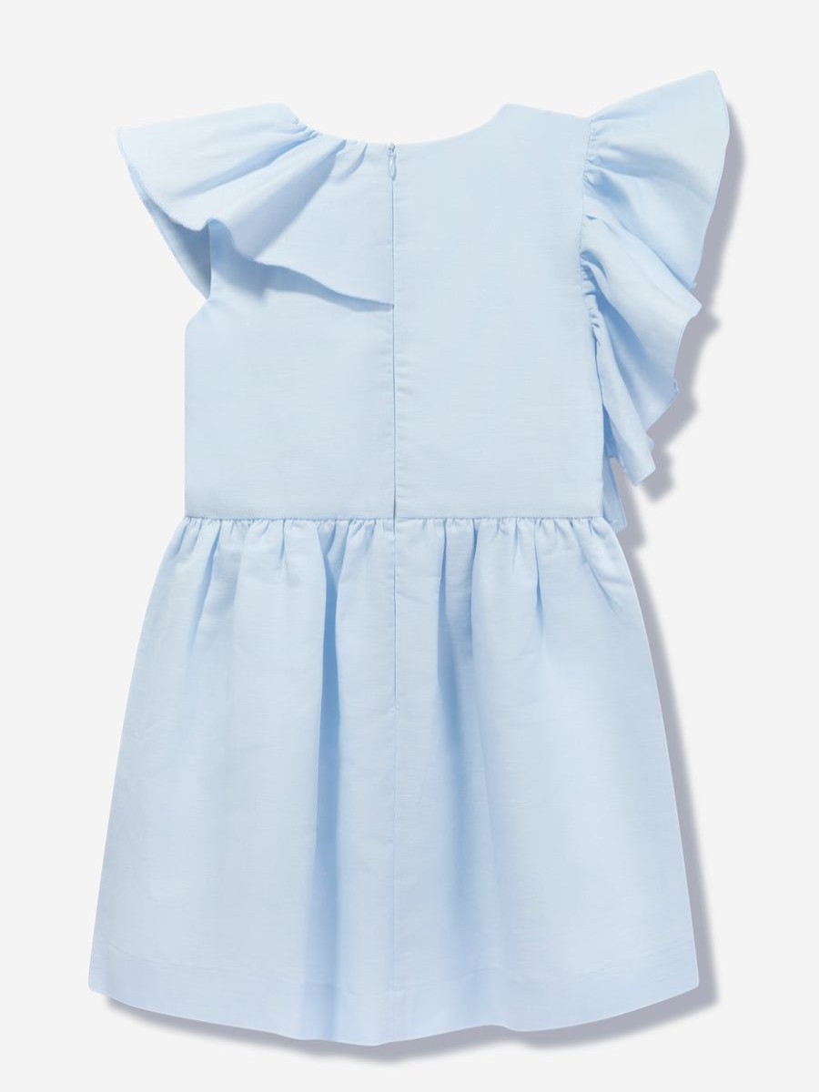 Teen Jessie And James Dresses | Girls Waterfall Dress In Blue