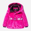 Teen Balmain Sweatshirts & Hoodies | Girls Branded Ski Jacket In Pink