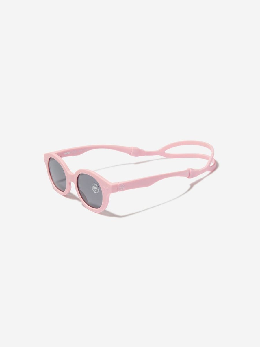 Girls Izipizi Sunglasses | Girls Retro Mini Sunglasses In Pink