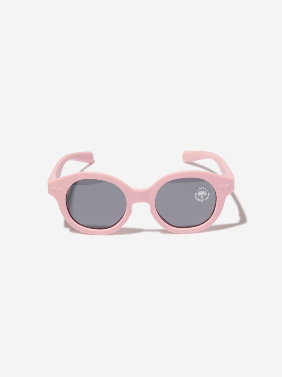 Girls Izipizi Sunglasses | Girls Retro Mini Sunglasses In Pink