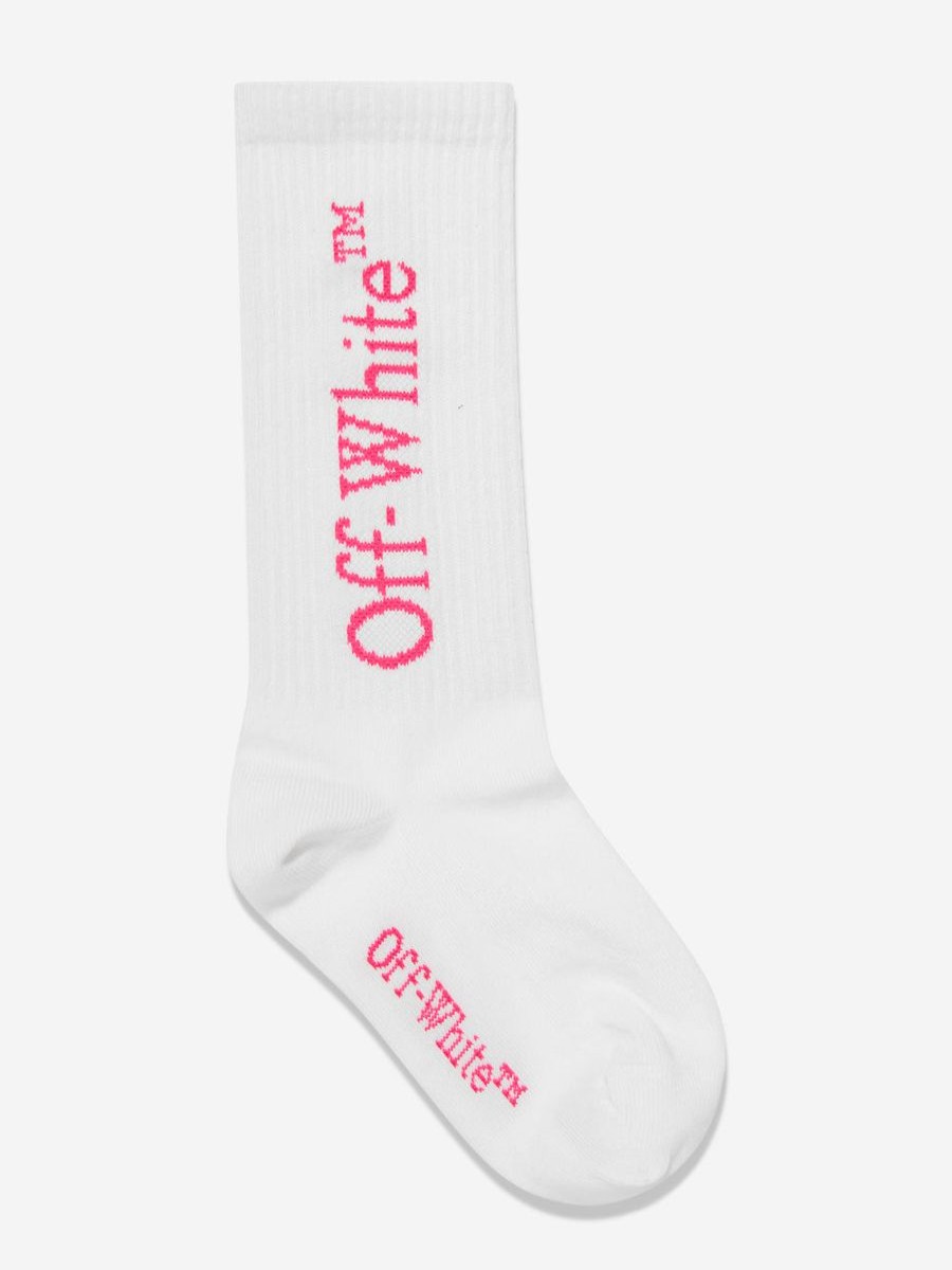 Girls Off-White Socks & Tights | Girls Bookish Socks White