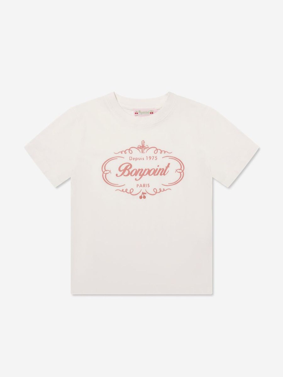 Teen Bonpoint Sweatshirts & Hoodies | Girls Thida Logo T-Shirt In White