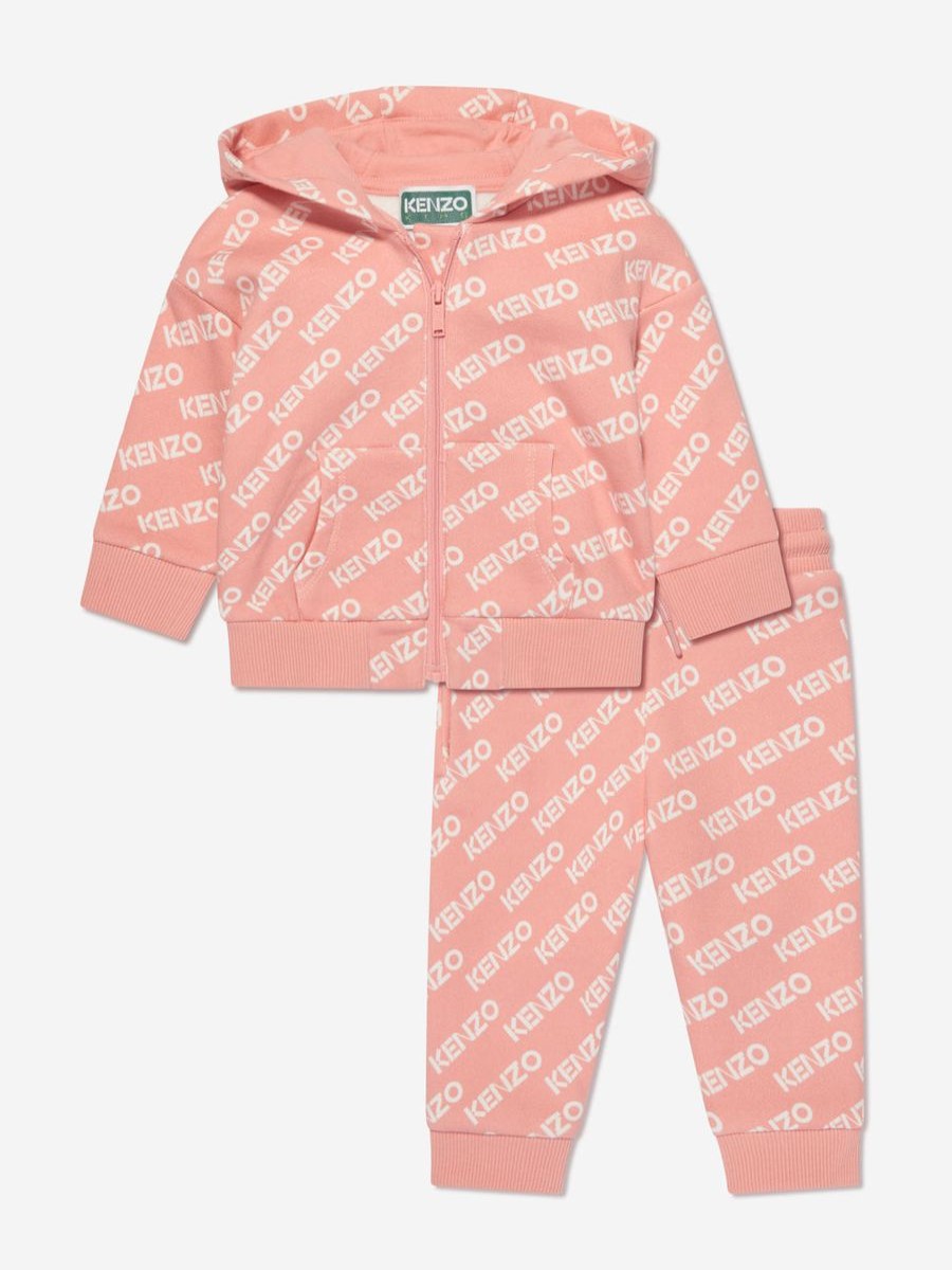 Girls KENZO KIDS Tracksuits | Baby Girls Logo Tracksuit In Pink