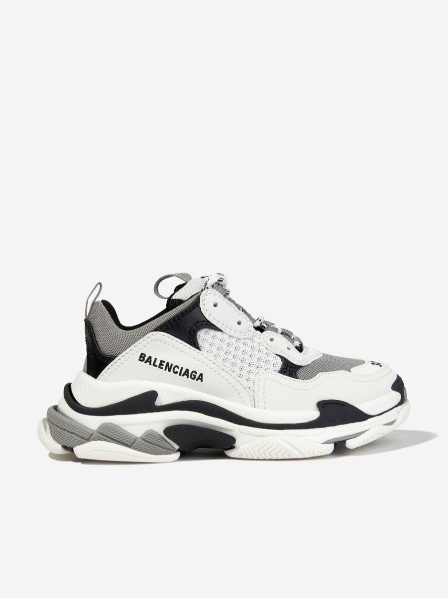 Girls Balenciaga Kids Sneakers | Kids Triple S Trainers