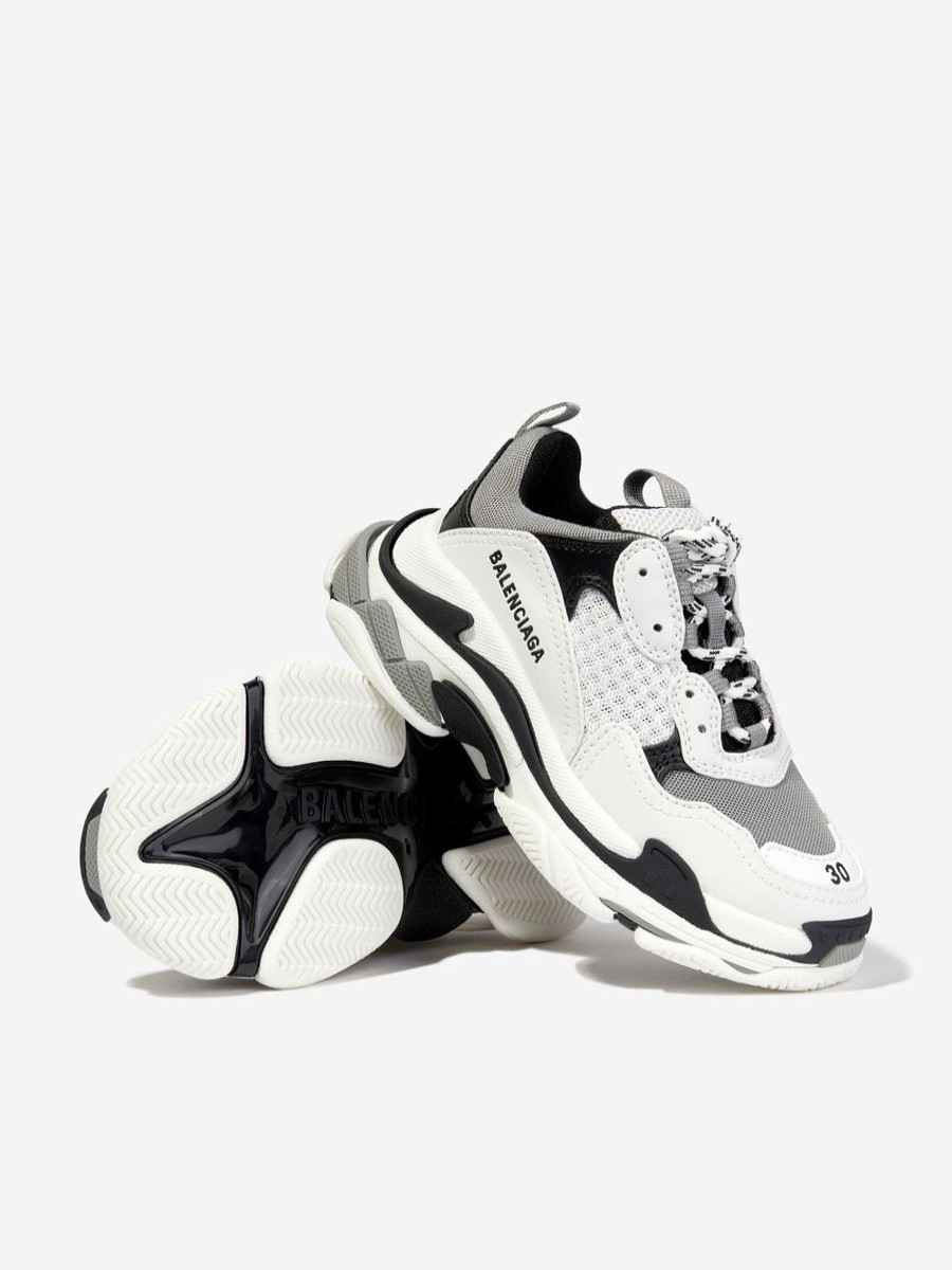 Girls Balenciaga Kids Sneakers | Kids Triple S Trainers