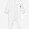 Baby Magnolia Baby Babygrows & Rompers | Baby Girls Little Sister Babygrow In White