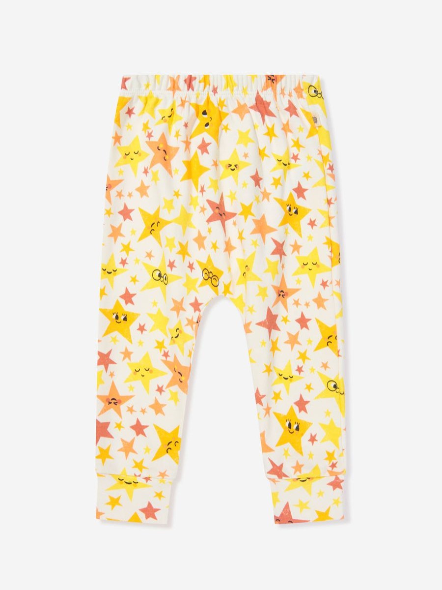 Girls The Bonnie Mob Trousers | The Bonnie Mob - Kids Organic Cotton Lachlan Harem Trousers | Childsplay Clothing