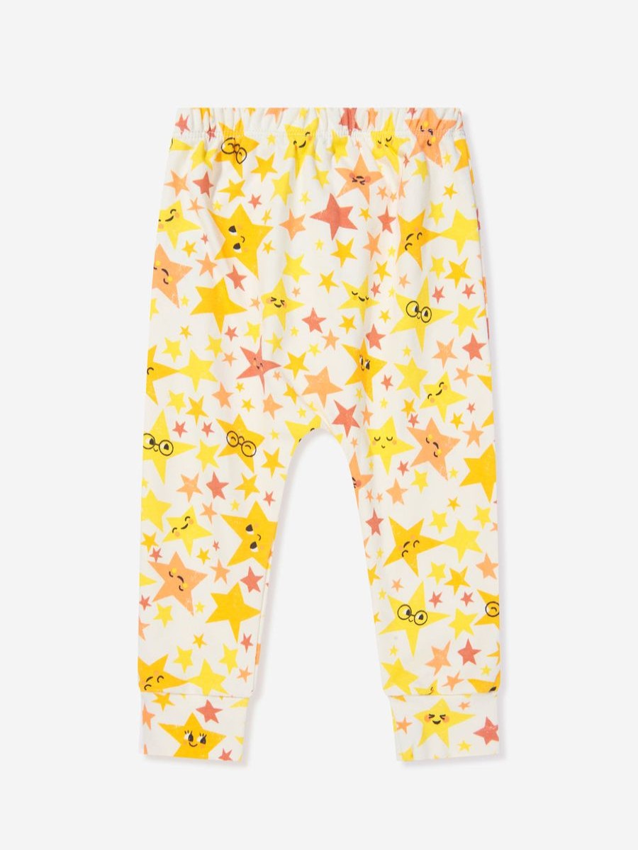 Girls The Bonnie Mob Trousers | The Bonnie Mob - Kids Organic Cotton Lachlan Harem Trousers | Childsplay Clothing