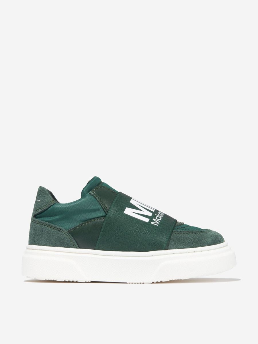 Girls MM6 Maison Margiela Sneakers | Mm6 Maison Margiela - Kids Suede Logo Trainers | Childsplay Clothing