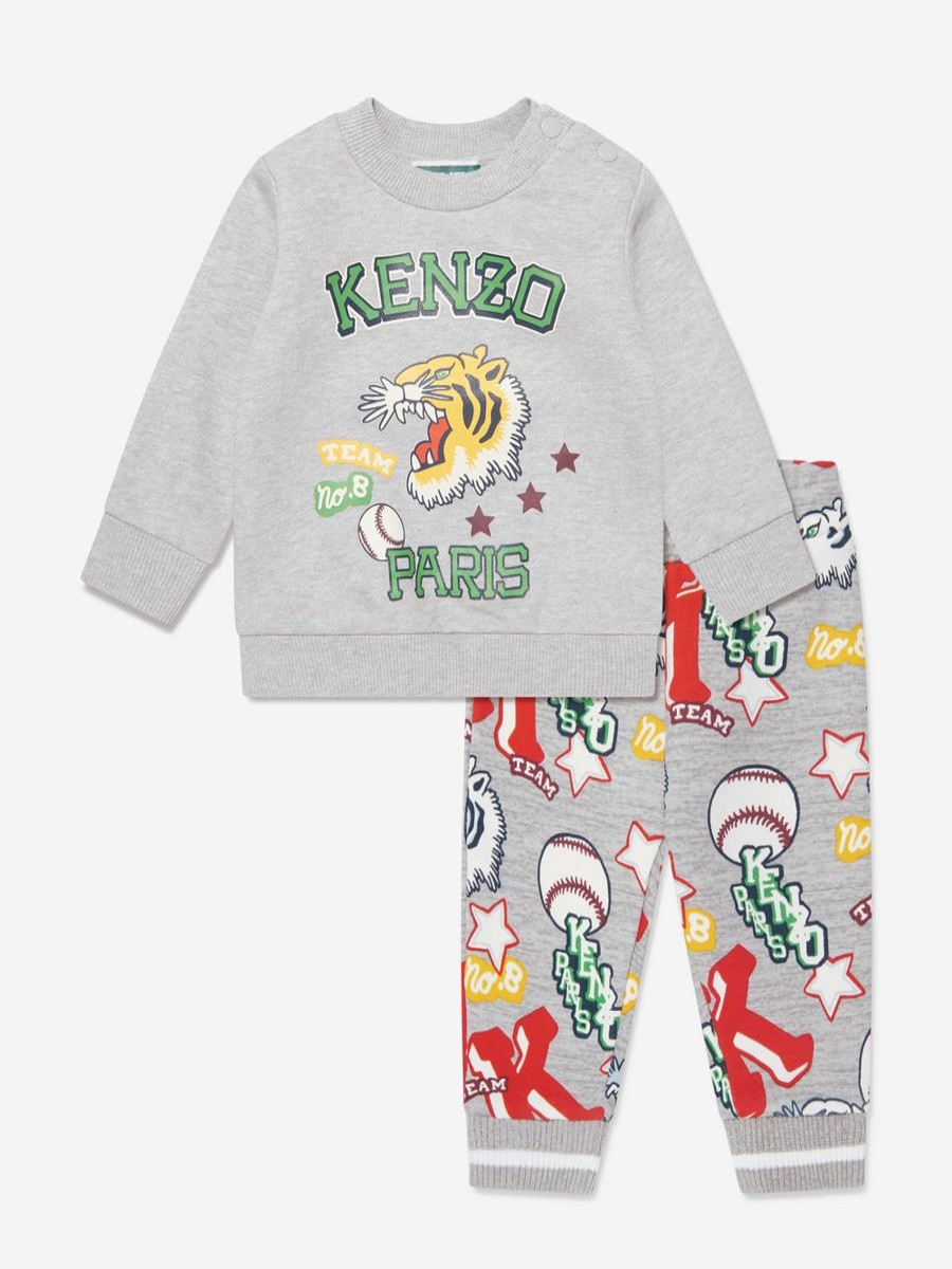 Baby KENZO KIDS Tracksuits | Baby Boys Tracksuit In Grey