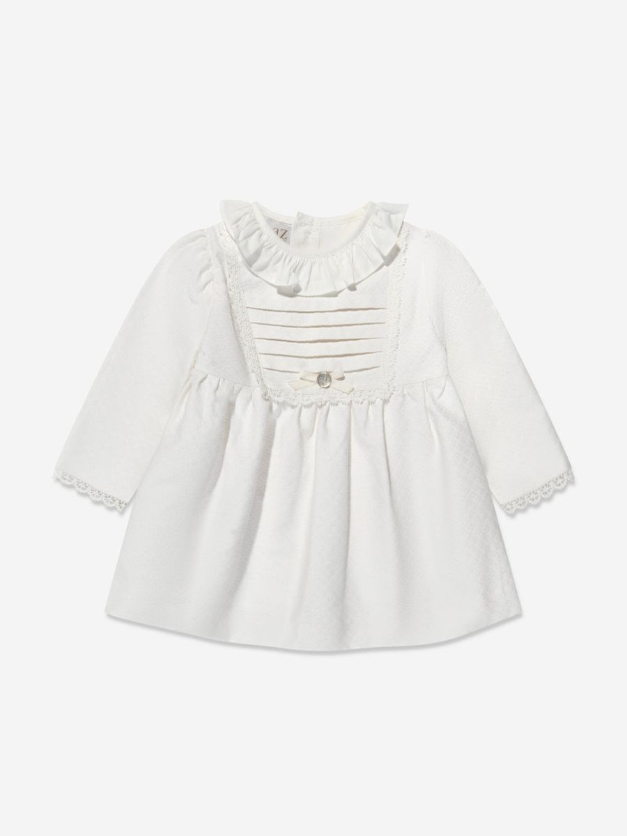 Baby Paz Rodriguez Dresses | Baby Girls Dress In Ivory