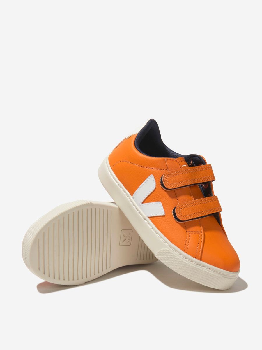 Teen Veja Footwear | Veja - Kids Chromefree Leather Esplar Trainers | Childsplay Clothing