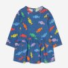 Baby The Bonnie Mob Dresses | Girls Sweetie Denin Dress In Blue