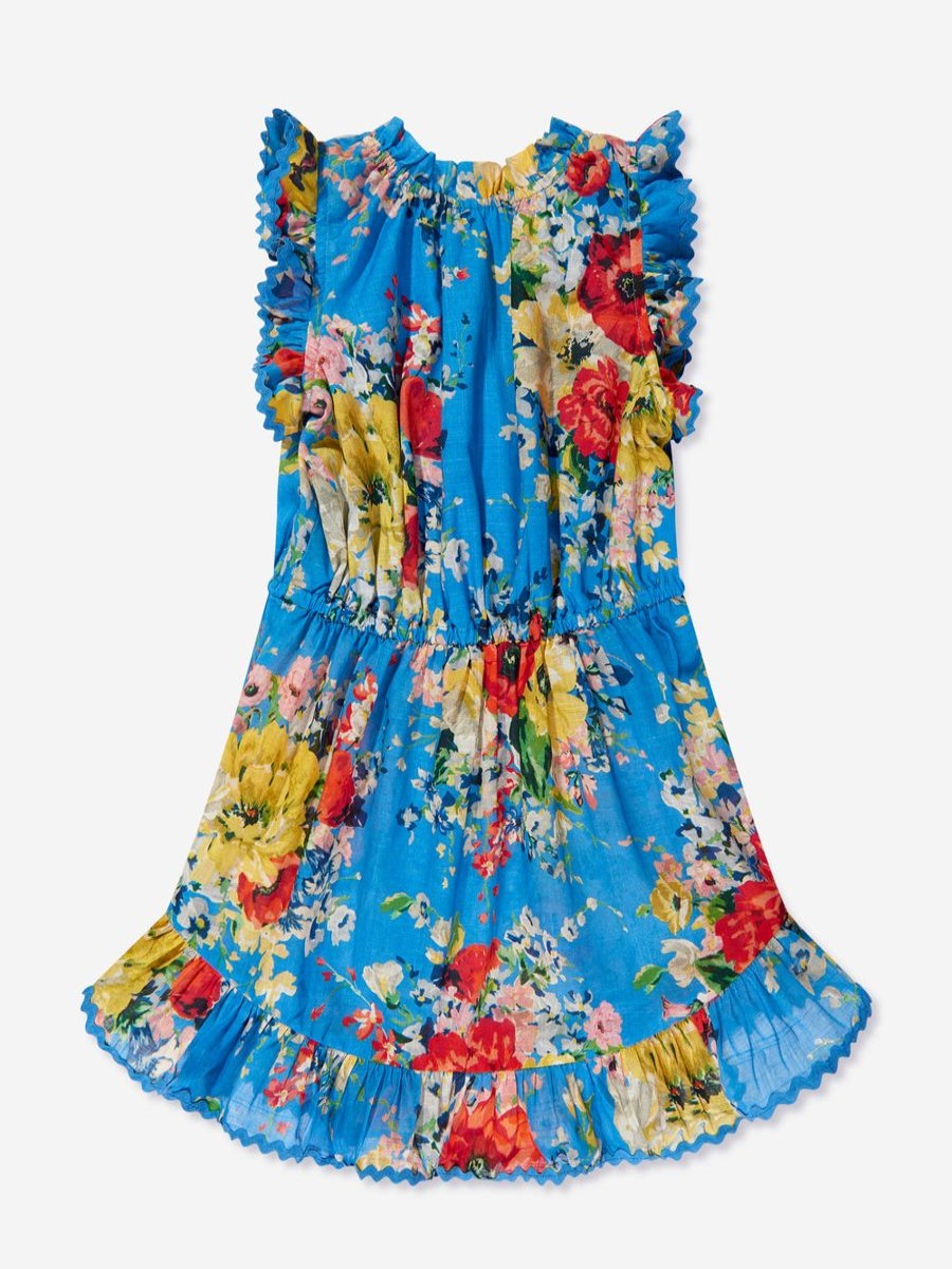 Teen Zimmermann Dresses | Girls Alight Flip Dress In Blue