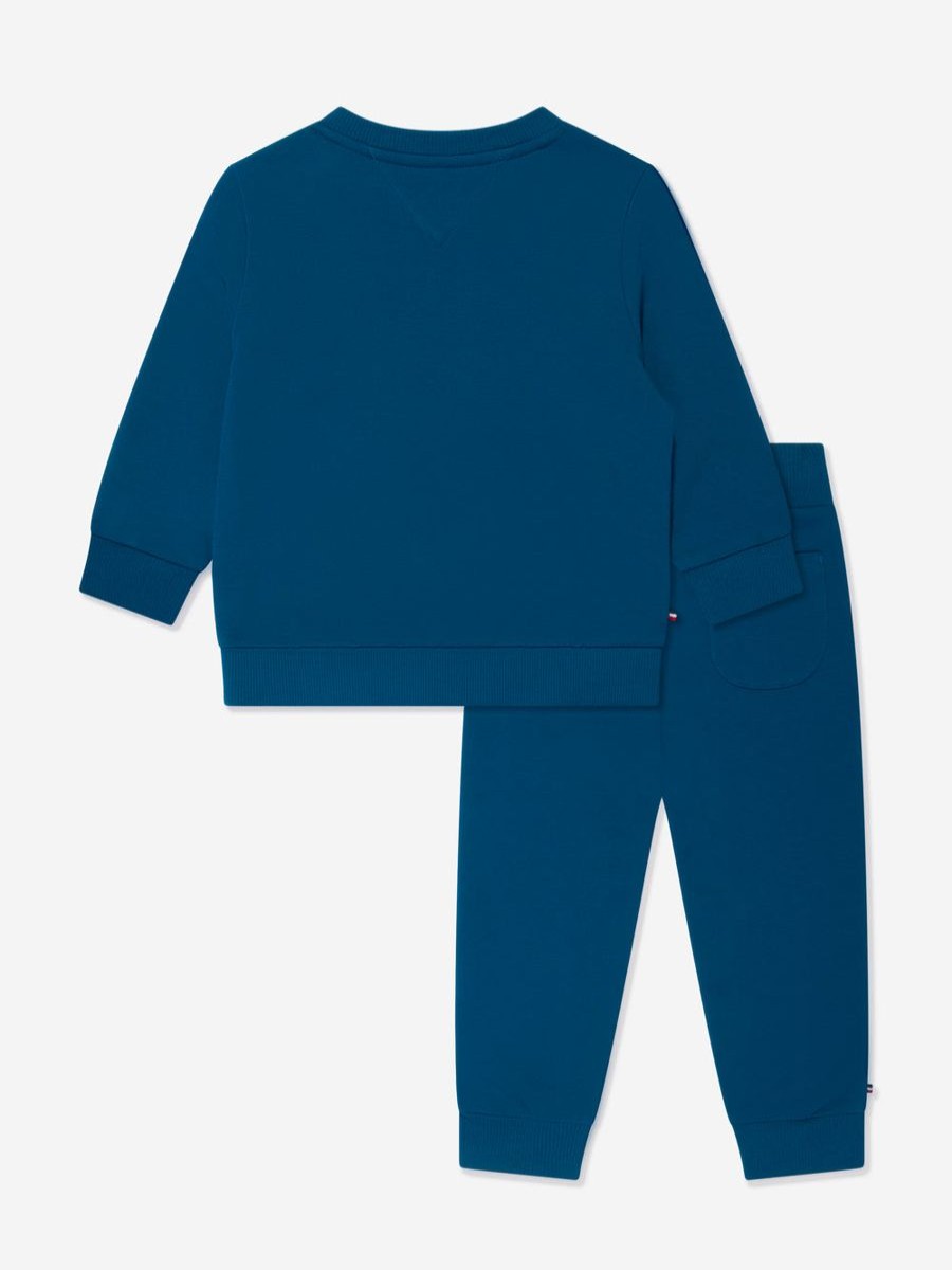 Girls Tommy Hilfiger Tracksuits | Baby Hilfiger Flag Tracksuit In Navy