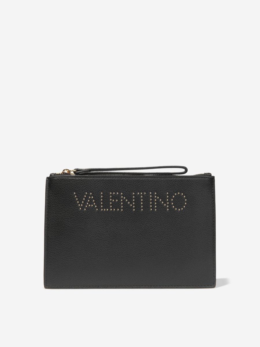 Girls Valentino Bags & Backpacks | Girls Pie Re Cosmetic Case In Black (W: 3Cm)