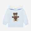 Baby Fendi Kids Sweatshirts & Hoodies | Baby Boys Bear Hoodie In Blue