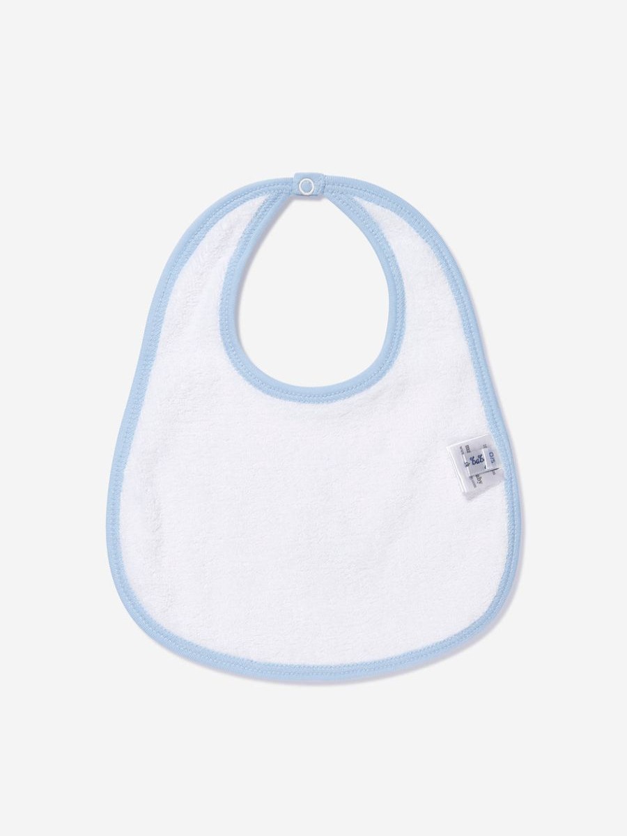 Baby Magnolia Baby Bottles, Dummies & Bibs | Baby Boys Dinoland Embroidered Bin In White