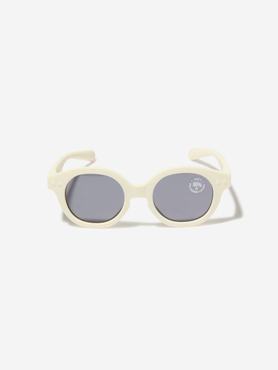 Girls Izipizi Sunglasses | Kids Retro Mini Sunglasses In White