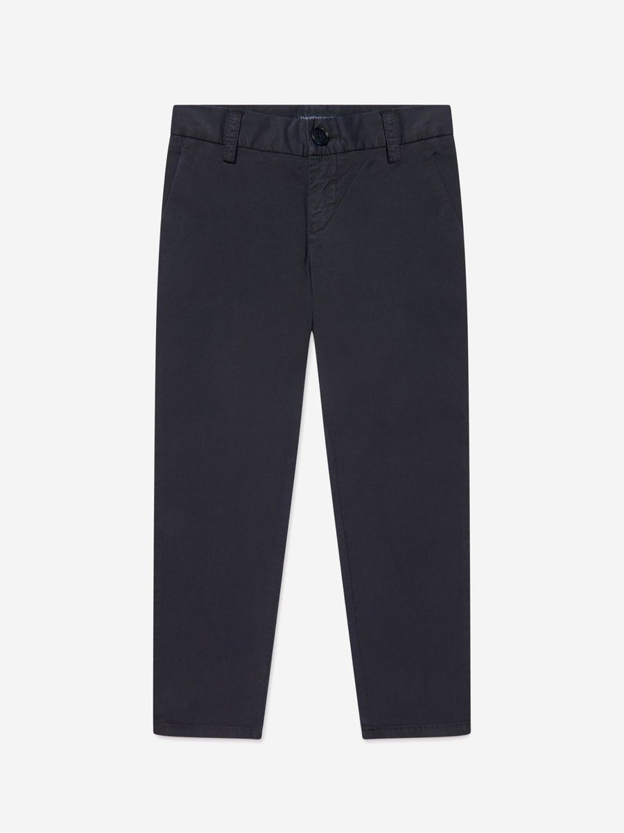 Teen Emporio Armani Shorts | Boys Branded Trousers In Navy