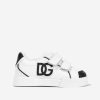 Girls Dolce & Gabbana Kids Sneakers | Kids Leather Portofino Trainers In White