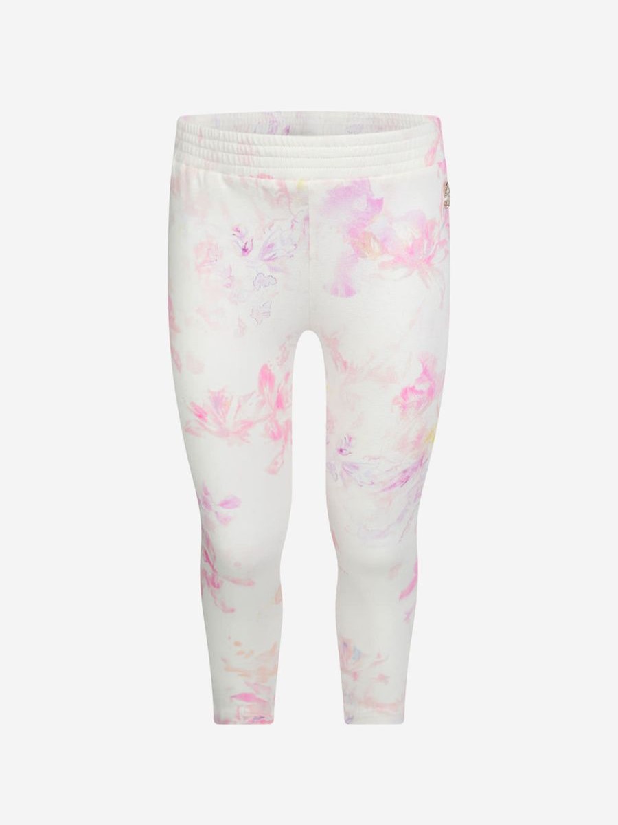 Girls Roberto Cavalli Leggings | Girls & Pink Floral Print Leggings