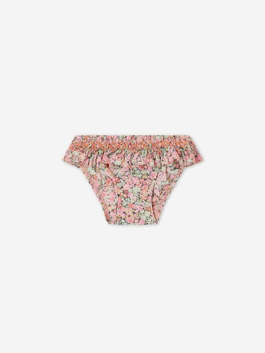 Baby Bonpoint Swimwear | Baby Girls Floral Swim Briefs In Multicolour