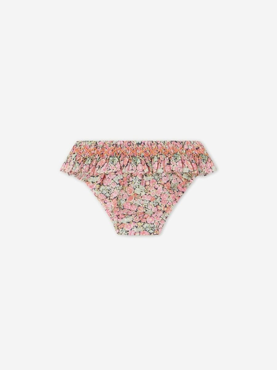 Baby Bonpoint Swimwear | Baby Girls Floral Swim Briefs In Multicolour