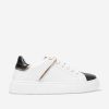 Girls Balmain Sneakers | Kids Logo Trainers In White