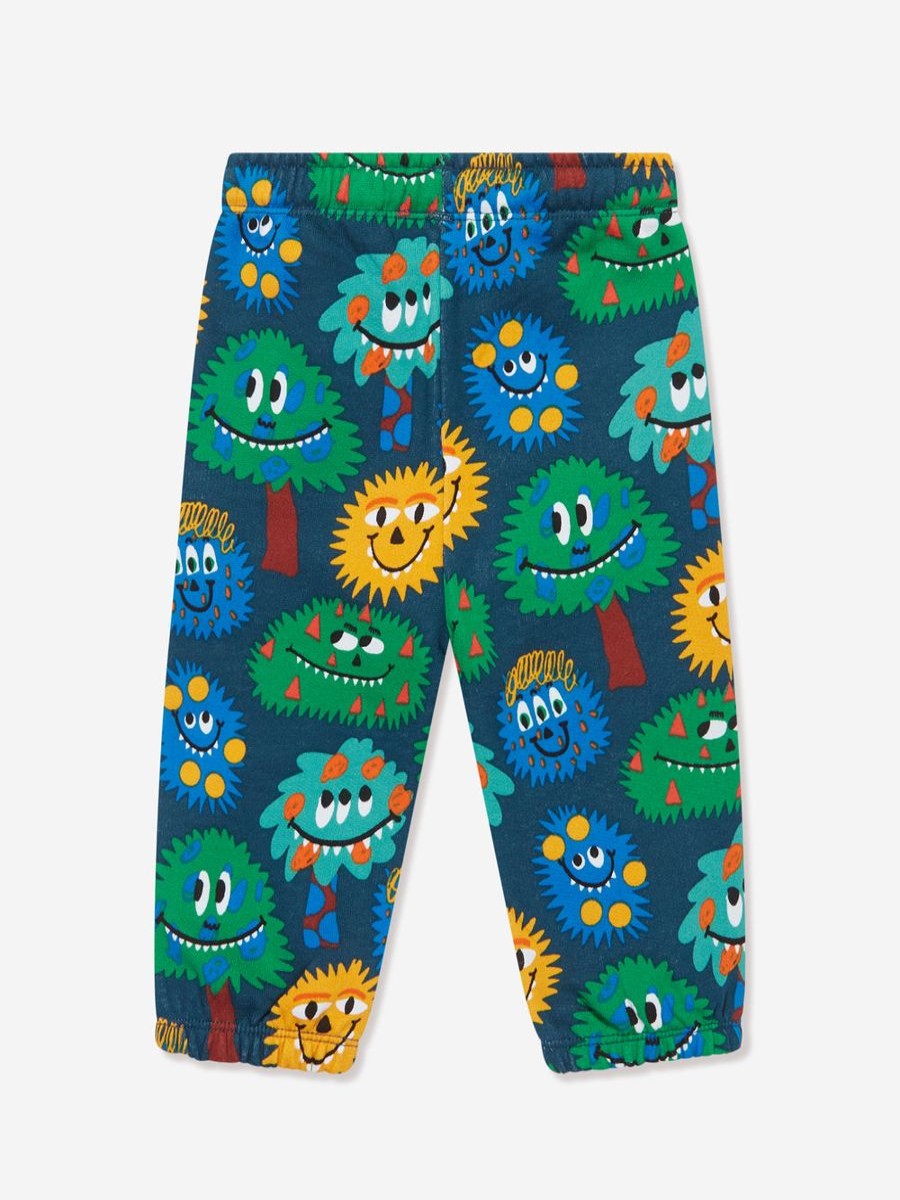 Baby Stella McCartney Kids Sweatpants | Baby Boys Monster Joggers In Blue