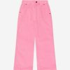 Girls MARC JACOBS Trousers | Girls Corduroy Flared Fit Trousers In Pink