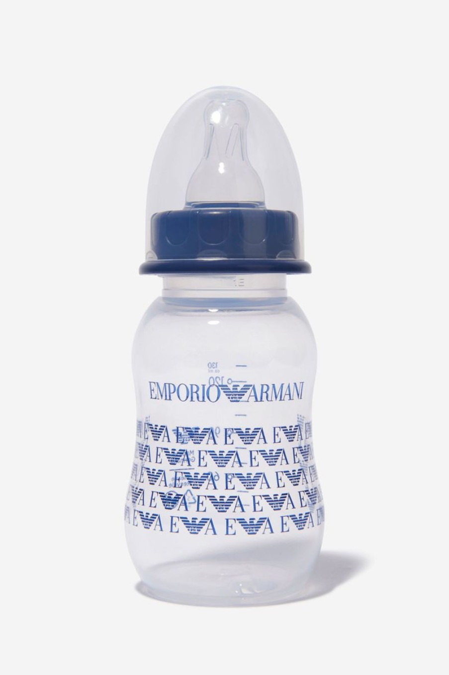 Baby Emporio Armani Bottles, Dummies & Bibs | Emporio Armani - Baby Unisex Logo Print Bottle (Small) | Childsplay Clothing