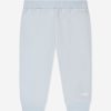 Baby Fendi Kids Sweatpants | Baby Logo Joggers In Blue