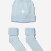 Baby Moncler Enfant Socks & Tights | Baby Unisex Hat And Socks Set