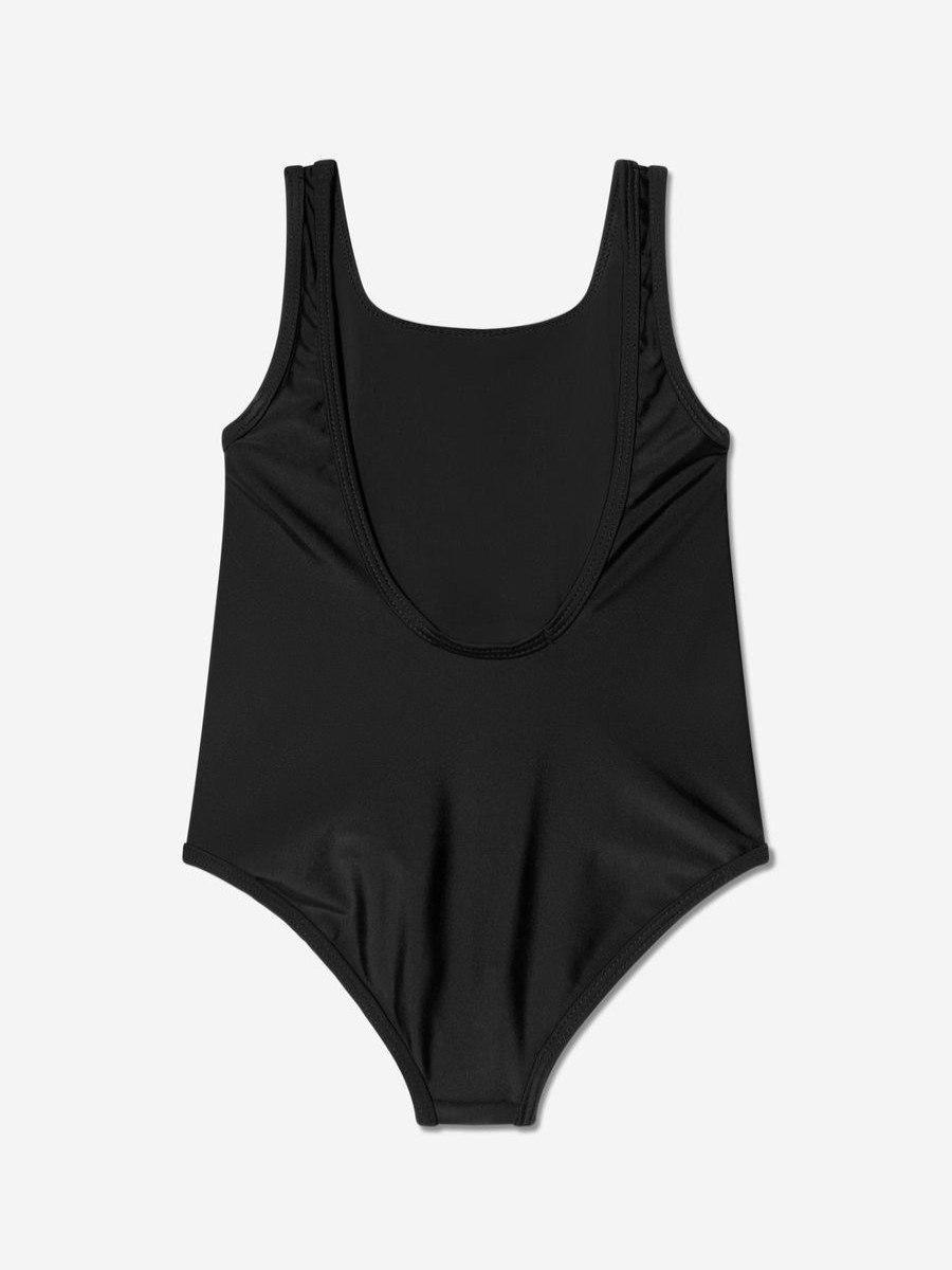 Teen DKNY Swimwear | Girls Logo Swimming Costume In Black