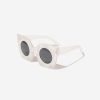 Girls Monnalisa Sunglasses | Girls Monogram Sunglasses With Case In White