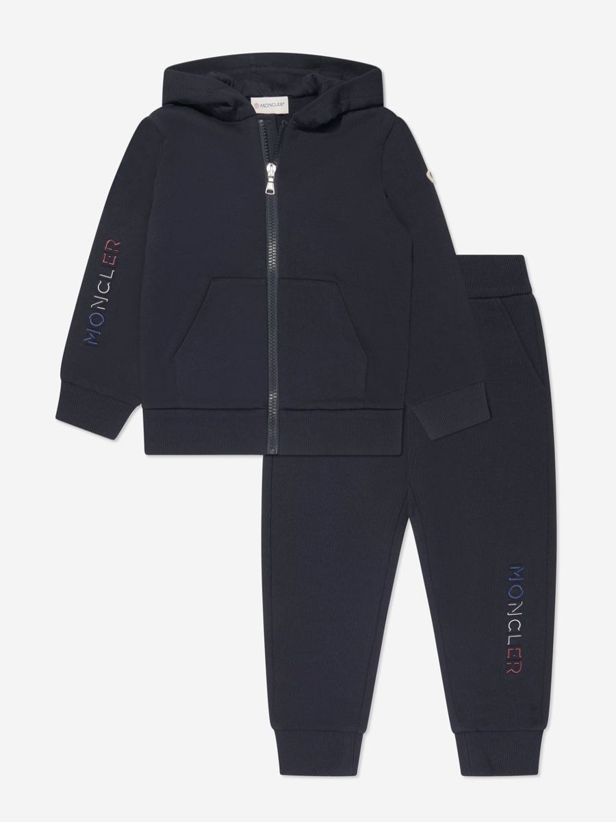 Girls Moncler Enfant Tracksuits | Kids Branded Tracksuit In Navy