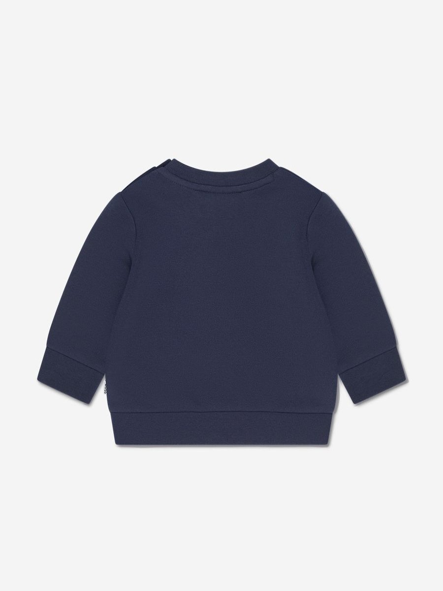 Baby BOSS Sweatshirts & Hoodies | Baby Boys Logo Sweatshirt In Navy