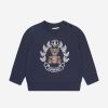 Baby Burberry Kids Sweatshirts & Hoodies | Baby Girls Crest Sweatshirt In Blue