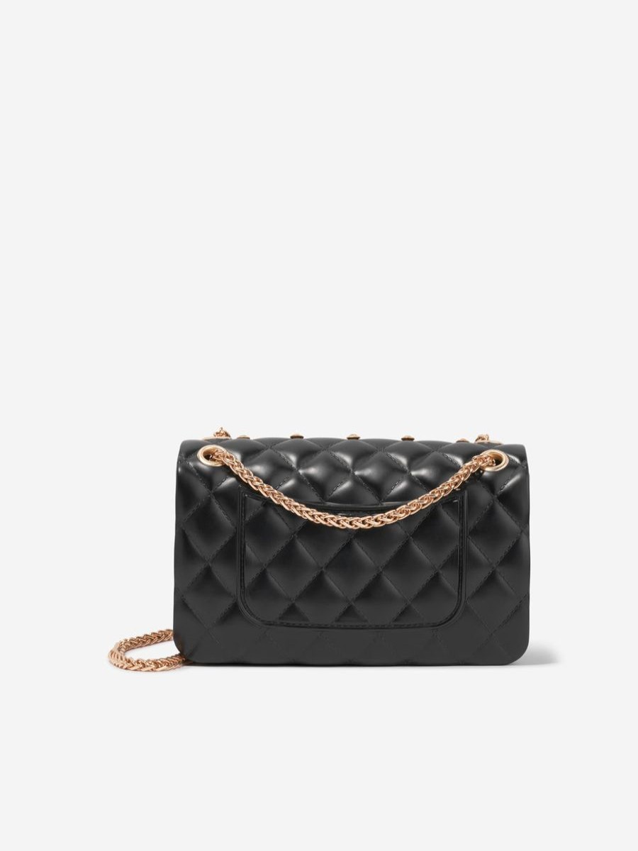 Girls Monnalisa Bags & Backpacks | Girls Studded Handbag In Black