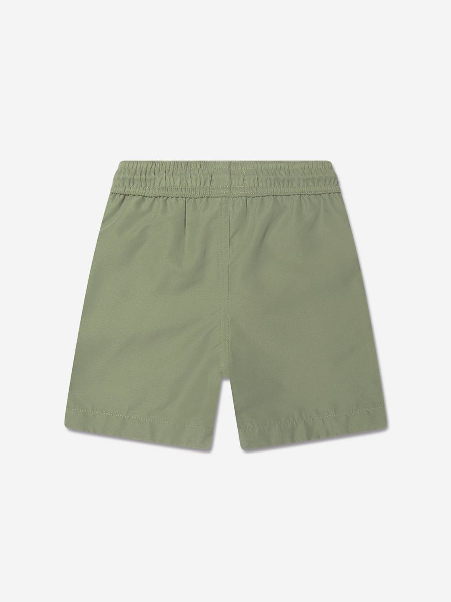 Teen Timberland Swimwear | Boys Logo Swim Shorts In Green